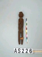 藏品(小木刻人像)的圖片